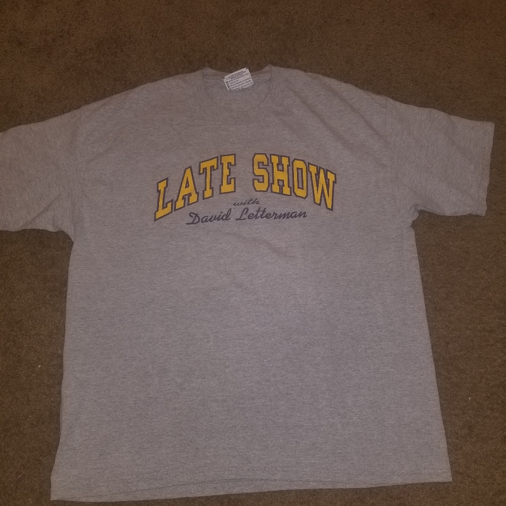 Vintage Late Show with David Letterman Shirt